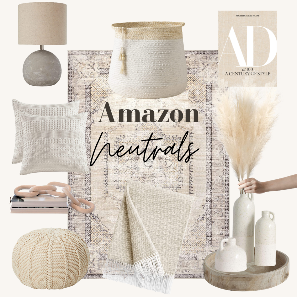 Shop my Favorite Neutral Home Decor Products from Amazon